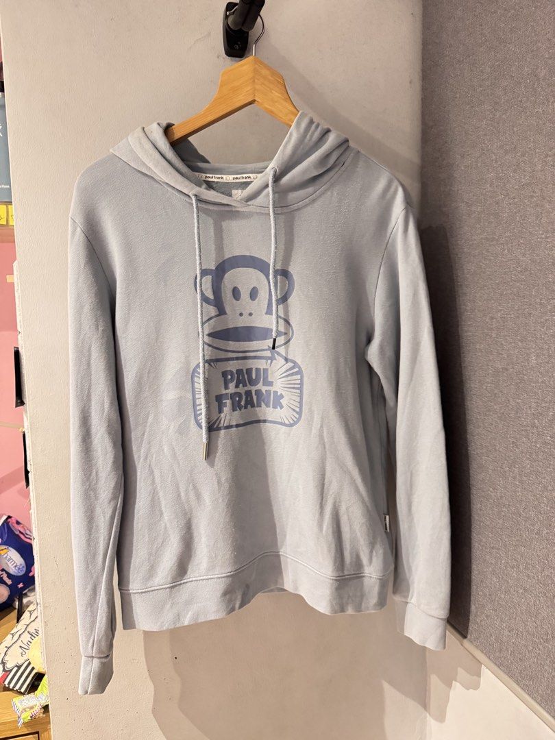 Paul Frank Hoodie Blue Monkey Graphic (Category: Coats, Jackets and Outerwear) located in Manila. Submitted by nadinecarlos (Listing ID 1460662032, Image 1). Description: Copyright 2019 tag Light Blue Dimes: W20 x L24.