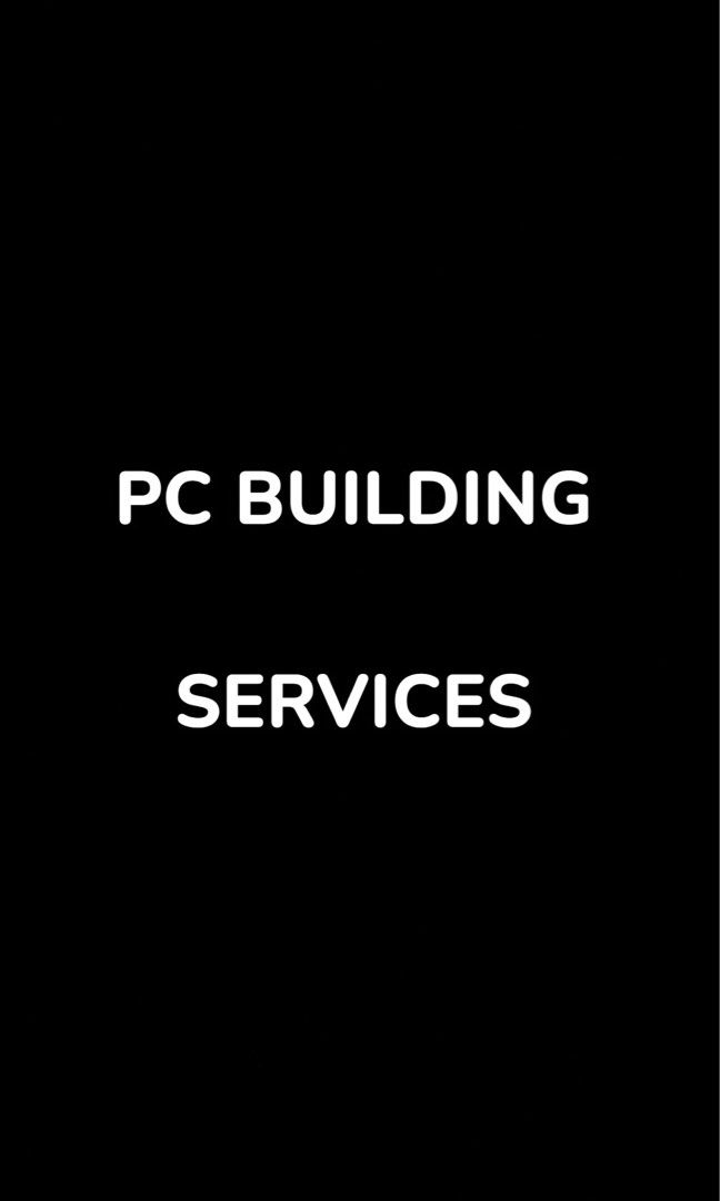 PC BUILDING SERVICES (Category: Desktops) located in Manila. Submitted by memocar0910 (Listing ID 1460629045, Image 1). Description: I offer PC building services. You send the parts, ill send you an invoice, you pay, ill build, and have it shipped to you! My labor is fixed rate of 1000php.