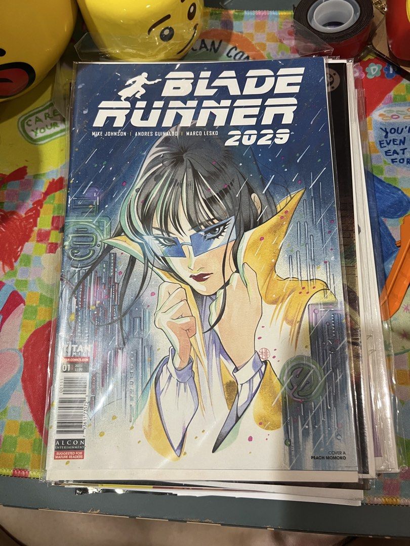 Peach Momoko Comic Covers: Daredevil #1 & Blade Runner 2029 #1 (Category: Comics & Manga) located in Paranaque City. Submitted by guevssss (Listing ID 1460705476, Image 2). Description: Peach Momoko Comic Covers: Daredevil #1 & Blade Runner 2029 #1 - Price is each - Never read; considered brand new - Bagged & boarded DC Marvel Comics .