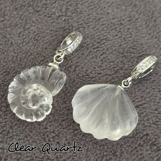 Pendant: Crystal/Moldavite/Meteorite/Libyan Desert Glass/Coral/Coral Jade  Collection item 2