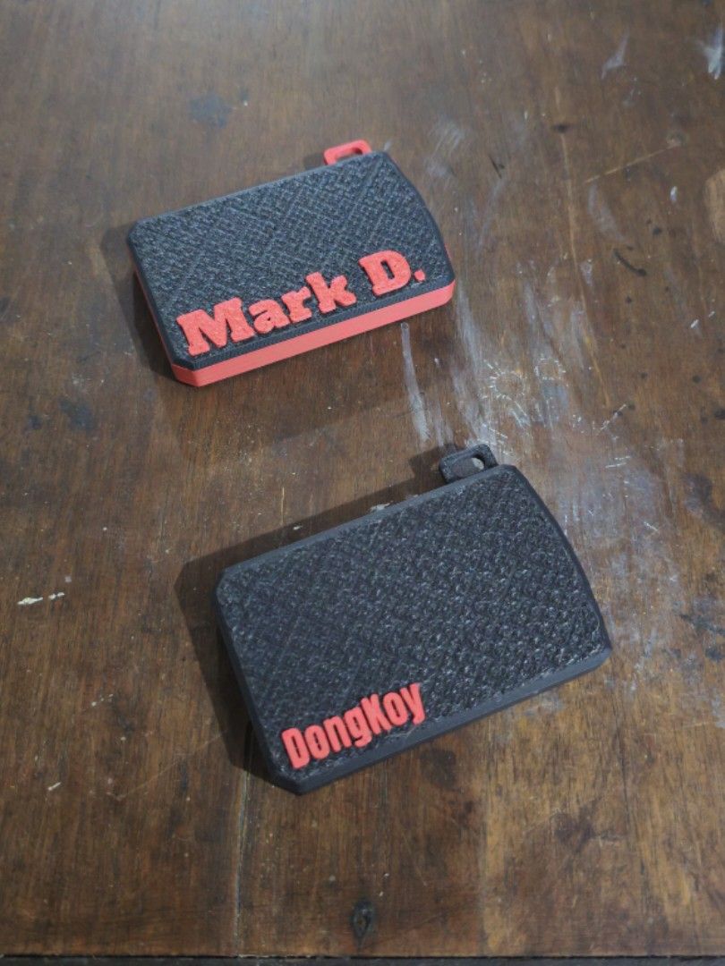 Personalized Darts Holder (Category: Other Sports Equipment and Supplies) located in Manila. Submitted by filofellamanila (Listing ID 1460708520, Image 2). Description: Personalized Darts Holder Holds one set of darts Made of plastic material *More color combinations available, DM for more details. Manila/Makati area .
