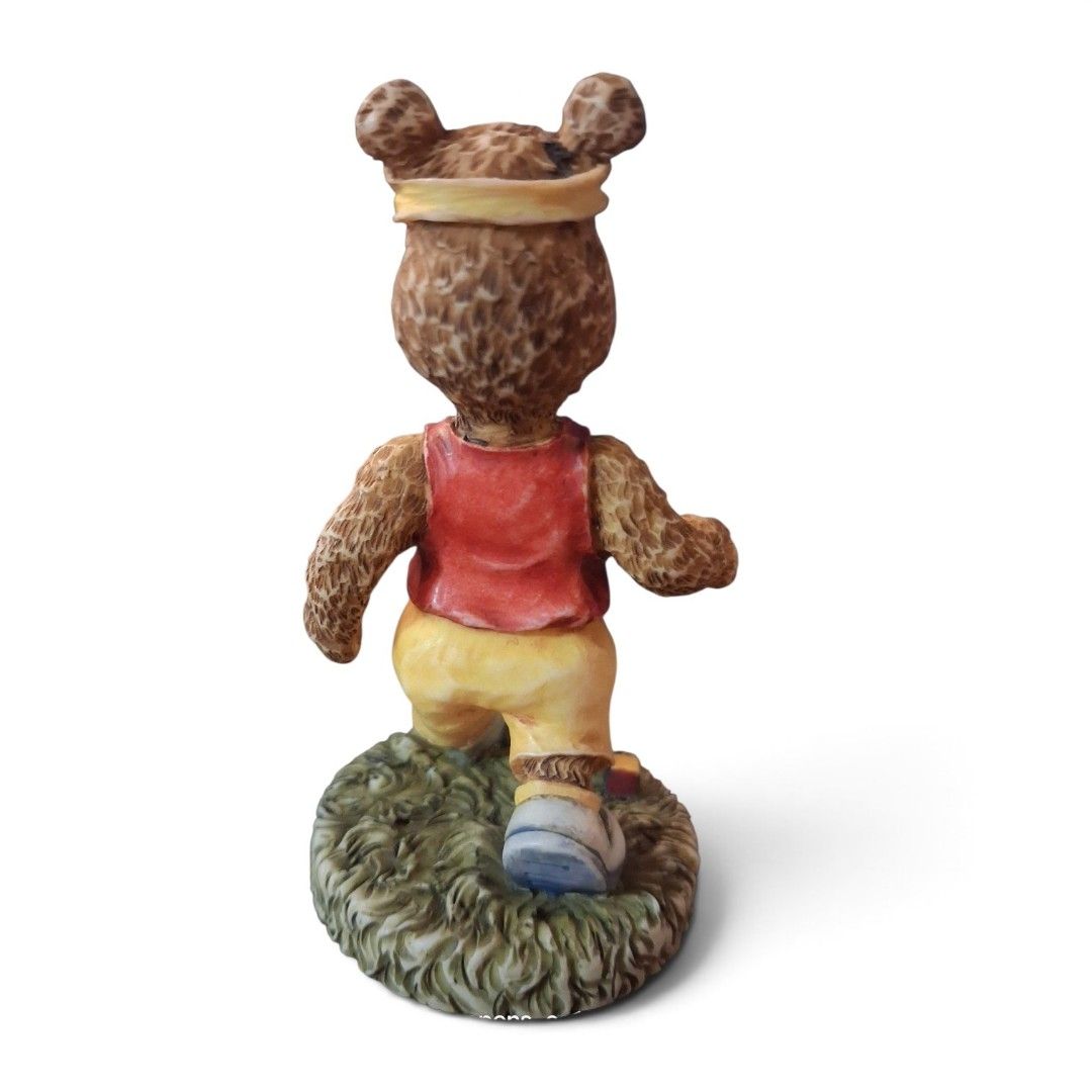Peter Fagan "Barely Jogging" Limited Edition Bear – Box & Certificate (Category: Vintage Collectibles) located in San Pablo. Submitted by stuff_happens_co124 (Listing ID 1460677604, Image 2). Description: Cute Peter Fagan Colour Box Miniatures bear titled "Barely Jogging". This is Limited Edition No. 179 of 2,500 and comes with its original box and certificate. A nice little piece for Peter Fagan collectors or anyone who enjoys quirky bear figuri