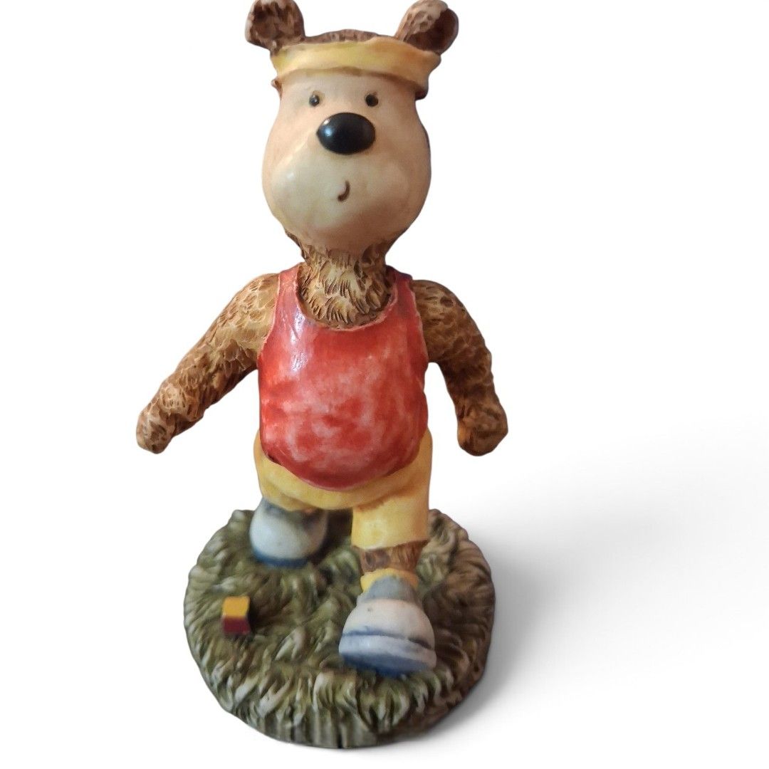 Peter Fagan "Barely Jogging" Limited Edition Bear – Box & Certificate (Category: Vintage Collectibles) located in San Pablo. Submitted by stuff_happens_co124 (Listing ID 1460677604, Image 1). Description: Cute Peter Fagan Colour Box Miniatures bear titled "Barely Jogging". This is Limited Edition No. 179 of 2,500 and comes with its original box and certificate. A nice little piece for Peter Fagan collectors or anyone who enjoys quirky bear figuri
