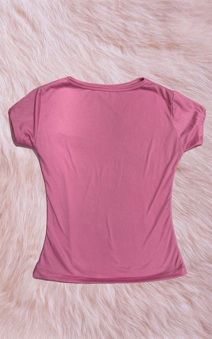 Pink Double Lining Top (Category: Others Tops) located in Caloocan City. Submitted by heaven.ly (Listing ID 1460567676, Image 1). Description: Brand: Bought on Mall Color: Pink (color may vary due to lighting) Size: XXS-XS 🏷️ Price: 99 Good as new Nakatambak lang so need labhan bago gamitin<3.