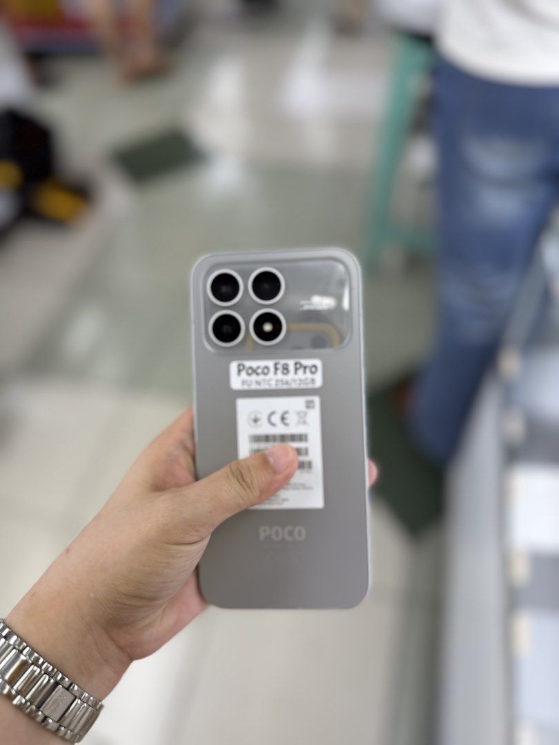 Poco F8 Pro 12/512GB Openline no issues global complete (Category: Other Gadgets) located in San Juan City. Submitted by najihahtelecomshop2018 (Listing ID 1460542344, Image 1). Description: Legit Store | Original unit FOR SALE | TRADE / SWAP ▫️INSTALLMENT thru: 🔸Credit Card (straight / installment) 🔸Ggives / Gcredit + 6% interest 🔸Spay Later + 6% interest (RFS: Buy and Sell any kinds of Gadgets) Description: Poco F8 Pro 12/512GB Openline ( An