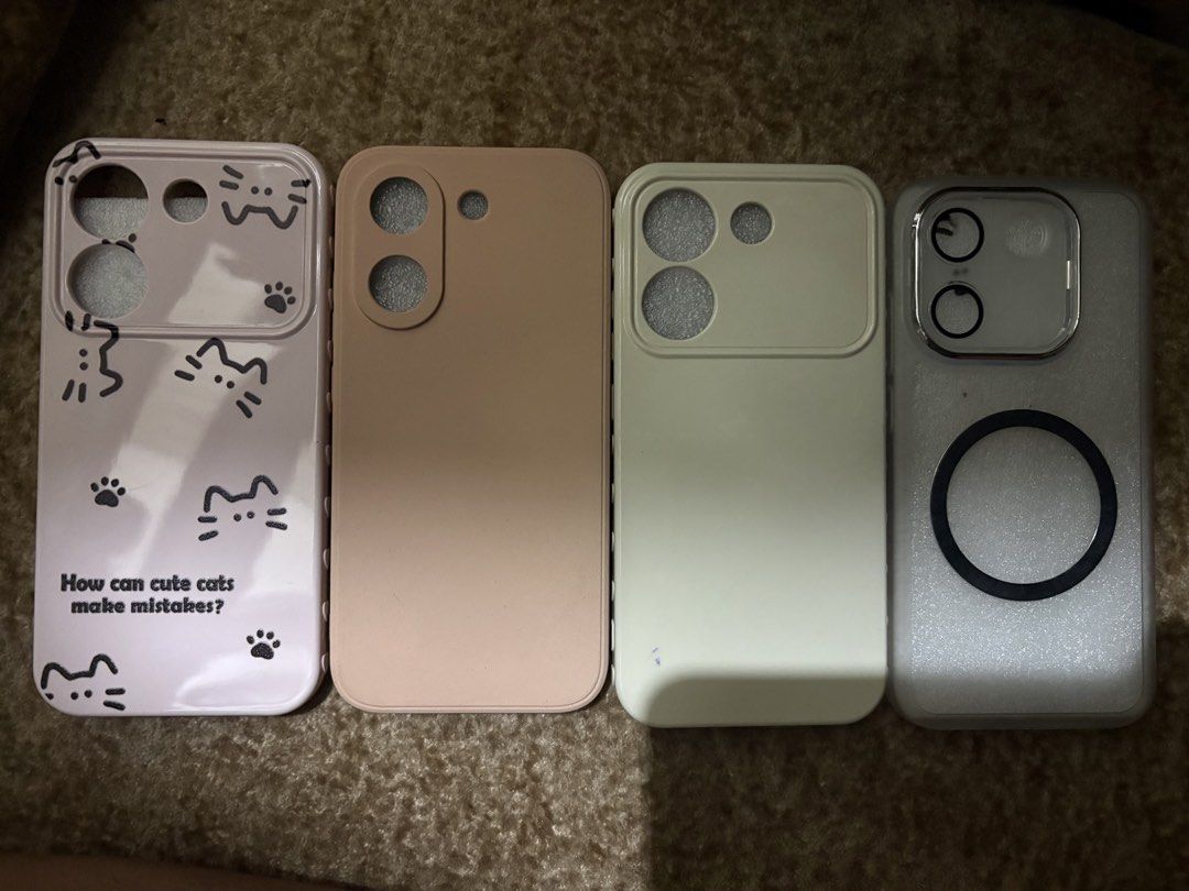 Poco X8 Pro phone cases (Category: Cases & Sleeves) located in Manila. Submitted by kristineloriellegh (Listing ID 1460513629, Image 1). Description: For Sale Poco X8 Pro phone cases Like new (new, used once or twice only) No issues 150 each Take 3 for 400 Take 5 for 650 Take all for 950 PM for interested Sampaloc Manila area.