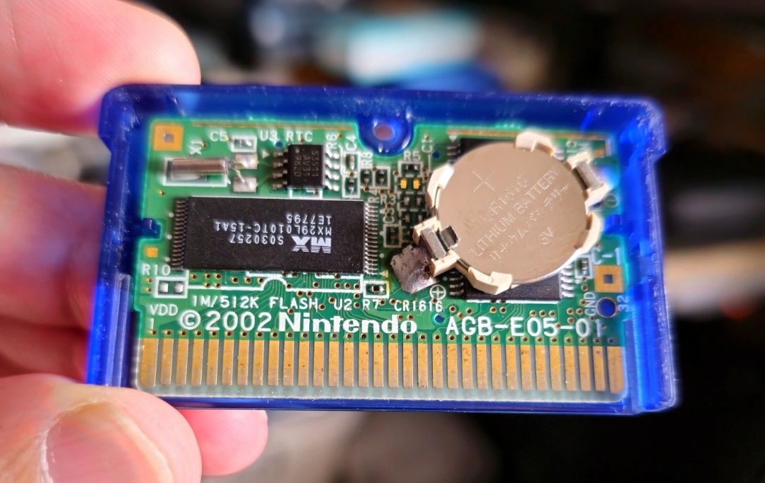 Pokemon Sapphire (US Authentic) (Category: Nintendo) located in Santa Rosa. Submitted by j.r.constantino (Listing ID 1460550011, Image 3). Description: For sale Pokemon Sapphire - Original US version - Newly replaced battery for RTC - Cartridge is working and has no issue - With cartridge case - Fixed price Sta. Rosa, Laguna meetup or shipping via Jnt/LBC/Lalamove.