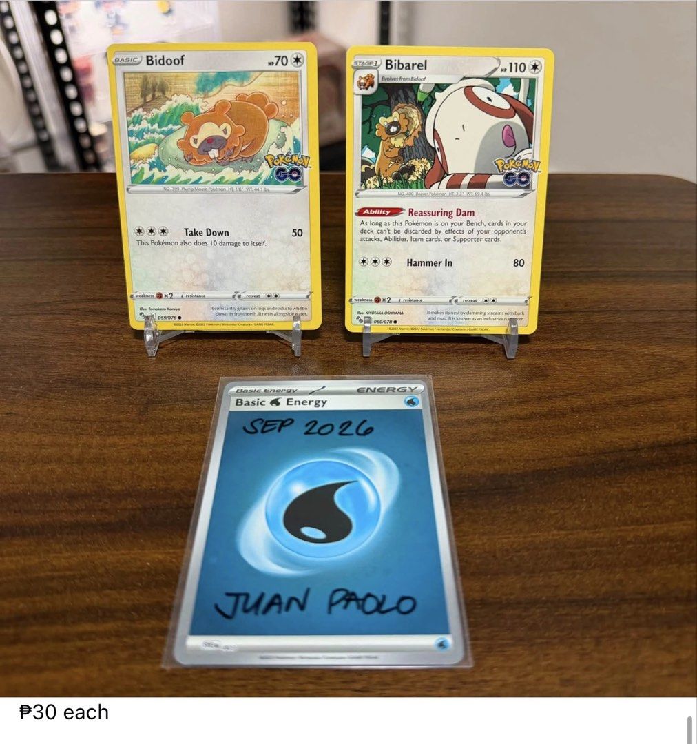 Pokémon Bulk Cards (Category: Raw Singles) located in Pavia. Submitted by juansapanataym (Listing ID 1460705632, Image 1). Description: ₱30 each 📍Iloilo 📦J&T 💵GCash/BDO.