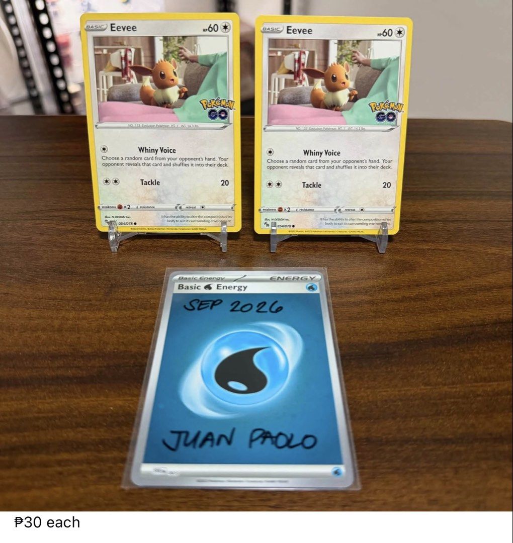 Pokémon Bulk Cards (Category: Raw Singles) located in Pavia. Submitted by juansapanataym (Listing ID 1460705632, Image 3). Description: ₱30 each 📍Iloilo 📦J&T 💵GCash/BDO.
