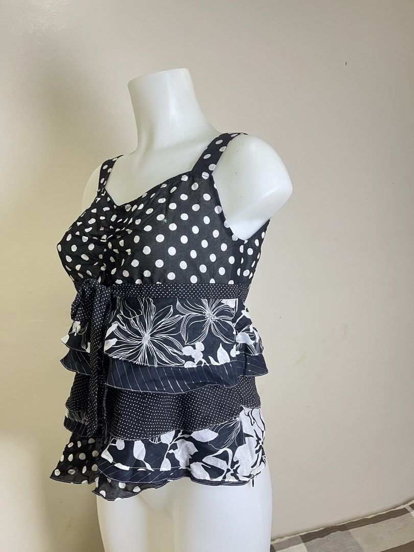 Polka Dots Layered Top (Category: Sleeveless) located in San Jose. Submitted by thymies (Listing ID 1460535044, Image 3). Description: .