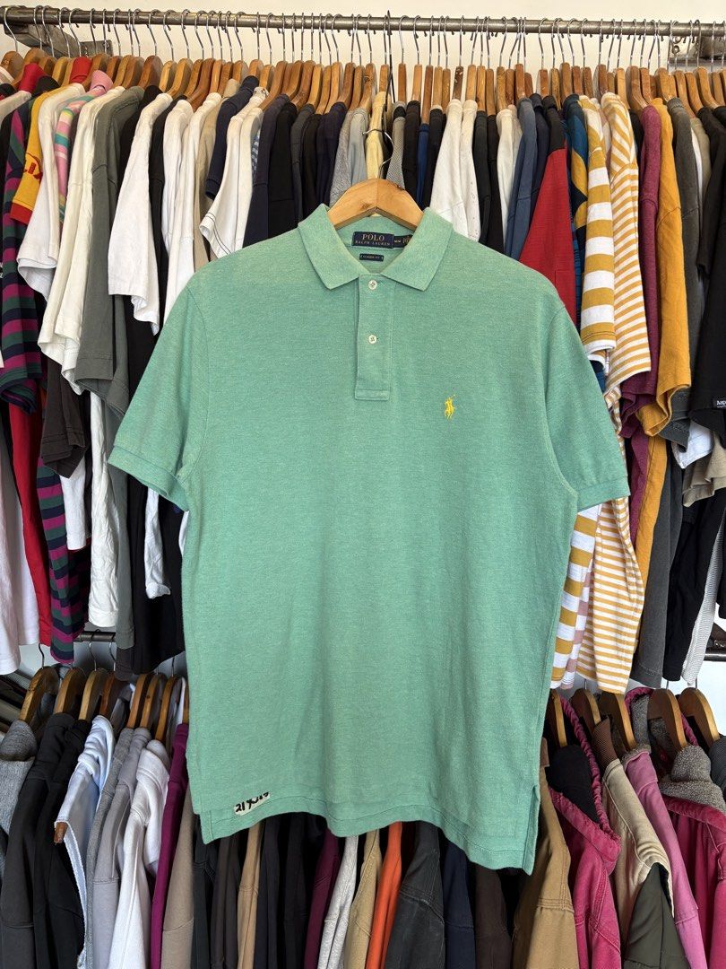 Polo by Ralph Lauren (Category: Formal Shirts) located in General Santos City (Dadiangas). Submitted by scrtshp (Listing ID 1460531182, Image 1). Description: 21x28.5 Size L actual (Size M on tag) No issue/In excellent condition washed & ready to wear .