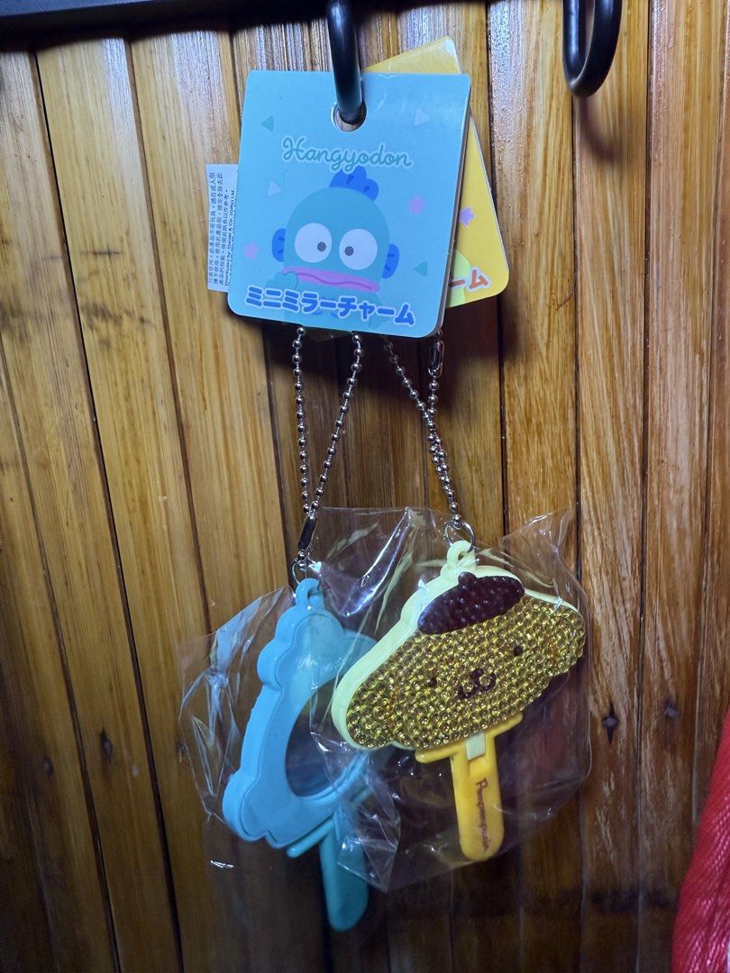Pompompurin Hangyodon Bling mirror charm (Category: Accessory Holder, Box & Organizers) located in Taguig. Submitted by karabelle19923 (Listing ID 1460523750, Image 3). Description: 650 each bnew japan .