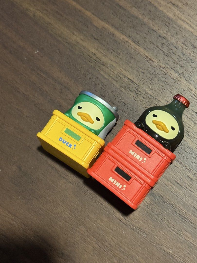 POPMART DUCKOO original bottle set (Category: Designer & Blind Box Toys) located in Manila. Submitted by de_clutterph (Listing ID 1460689484, Image 1). Description: opened,, no box.