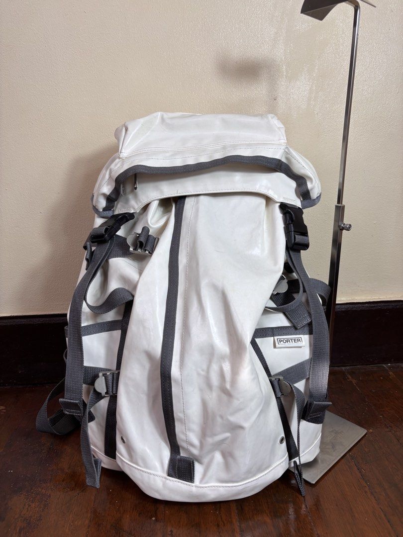 Porter /Jam Rucksack (Category: Backpacks) located in Manila. Submitted by earlylifecrisis3 (Listing ID 1460590869, Image 1). Description: Condition 8.5/10 Measure it by inch Width: 14 Length: 22 Depth: 5 Handle: 19 •Refund / Returns not allowed allowed •Please do check the dimensions size on labels sometimes are not accurate on the sizing •Ask me before purchasing.