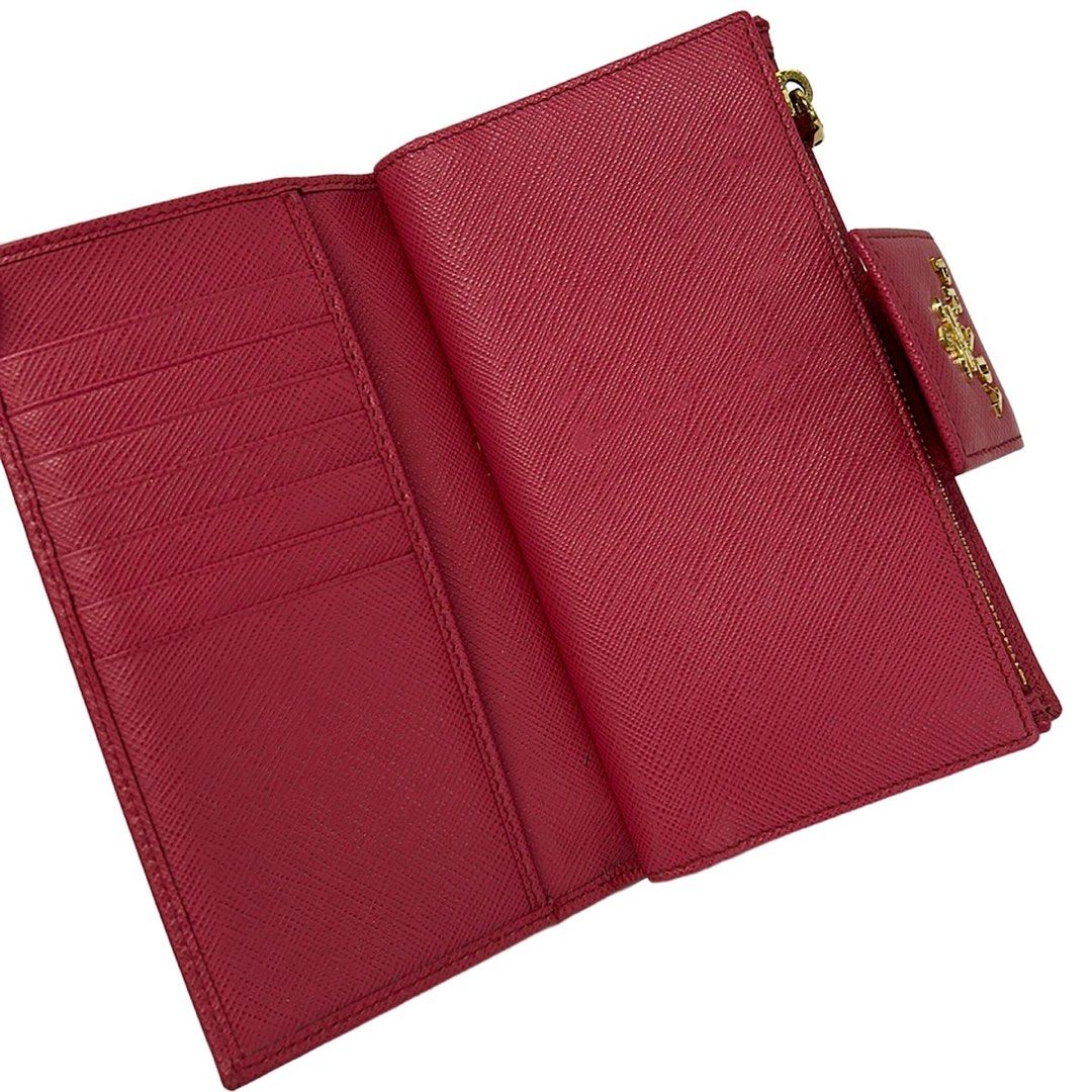 Prada Bi-fold wallet - 1ML005 Pink Leather (Category: Luxury Bags & Wallets) located in Las Pinas. Submitted by daisuki_japan_luxury_by_reiko (Listing ID 1460525410, Image 3). Description: Condition Notes [Exterior] Overall ⇒ Metal deterioration [Interior] Inside of coin purse ⇒ Stains Overall ⇒ Stains / Loss of shape / Discoloration / Fading (Fading) Outside of coin purse ⇒ Fabric deterioration brand PRADA Genre Bi-fold wallet Model number 1ML00