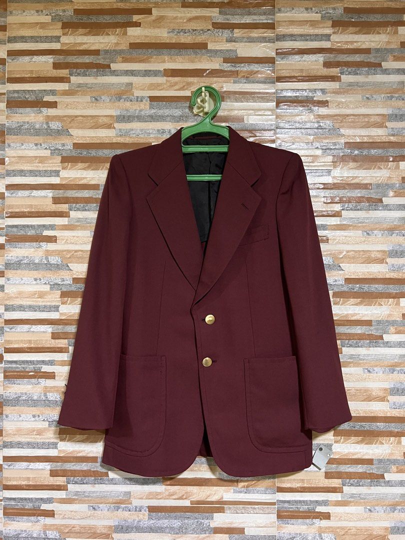 Premium Blazer for Men (Maroon) (Category: Coats, Jackets and Outerwear) located in Marikina City. Submitted by izach.07 (Listing ID 1460703301, Image 1). Description: .