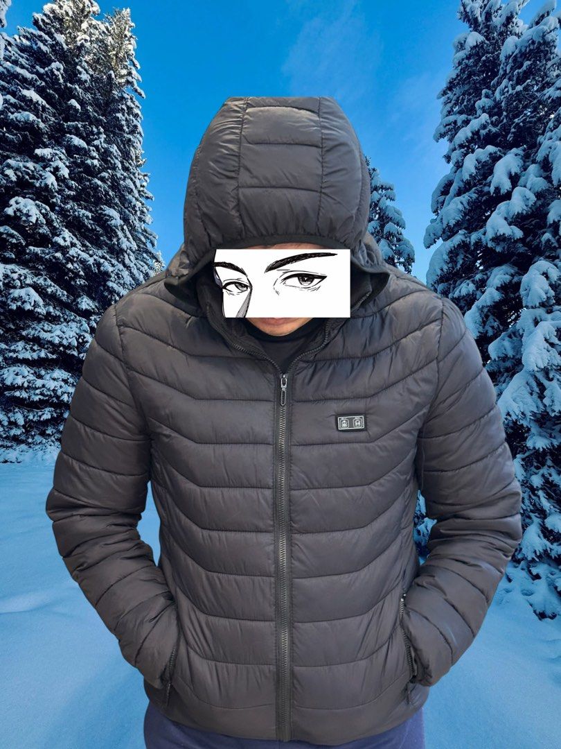 Puffer Jacket with USB powered heater size M (Category: Coats, Jackets and Outerwear) located in Muntinlupa City. Submitted by alabangbargains (Listing ID 1460617462, Image 1). Description: preloved like new size M color black puffer with USB heater built in no brand two front side pockets mop: gcash or bank transfer sF: buyer to book and pay for their courier.