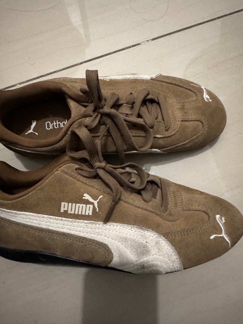 PUMA SPEEDCAT size uk 5.5 (Category: Sneakers) located in Manila. Submitted by reincassyyy (Listing ID 1460595033, Image 3). Description: LINISIN NYO NA LANG YUNG NASA WHITE PART HEHE MADALI LANG YAN w/o box rfs: DI BAGAY SAKEN.