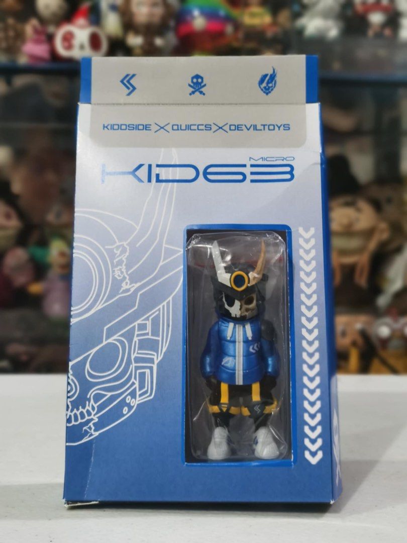 Quiccs X Kiddside KID63 Micro Resin Figure 8.5CM (Category: Designer & Blind Box Toys) located in Quezon City. Submitted by jmp923 (Listing ID 1460618760, Image 2). Description: - Quiccs x Deviltoys x Kiddside Micro Resin figure - AGCHK 2026 Exclusive - Comes in original packaging - Excellent collectible for designer toy enthusiasts - Box not mint.