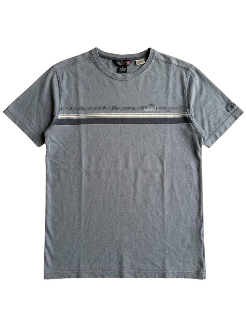 Quiksilver Vintage Shirt (Category: Tshirts & Polo Shirts ) located in Manila. Submitted by beyond_batman (Listing ID 1460642737, Image 1). Description: Vintage Quicksilver shirt Little to no damages Thrifted Buyer will cover sf Vintage striped- 20/27 .