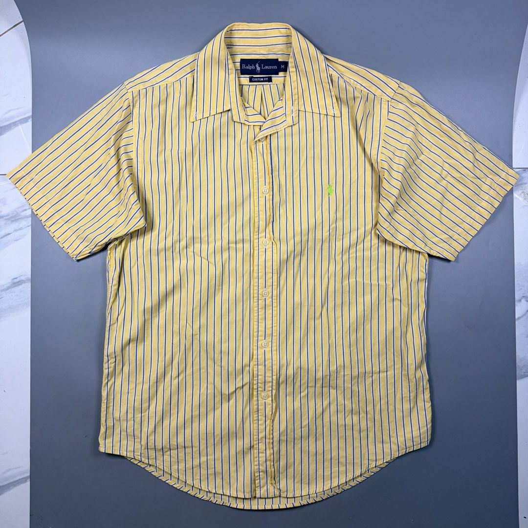 Ralph Lauren - Buttondown Stripe Shirt (Category: Tshirts & Polo Shirts ) located in Paranaque City. Submitted by millennial_goodz (Listing ID 1460656273, Image 1). Description: WTS Ralph Lauren - Buttondown Stripe Shirt Size Medium Dimensions: 22" / 29" Excellent condition Authentic DM.