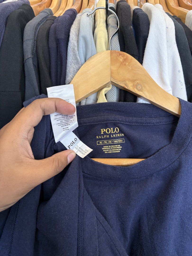 Ralph Lauren Basic logo tee (Category: Formal Shirts) located in General Santos City (Dadiangas). Submitted by scrtshp (Listing ID 1460532395, Image 3). Description: 23x28.5 Size XL actual, Size L on tag no issue/In excellent condition washed & ready to wear.