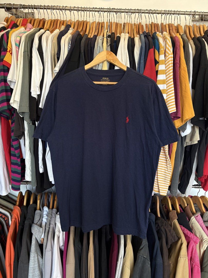 Ralph Lauren Basic logo tee (Category: Formal Shirts) located in General Santos City (Dadiangas). Submitted by scrtshp (Listing ID 1460532395, Image 1). Description: 23x28.5 Size XL actual, Size L on tag no issue/In excellent condition washed & ready to wear.