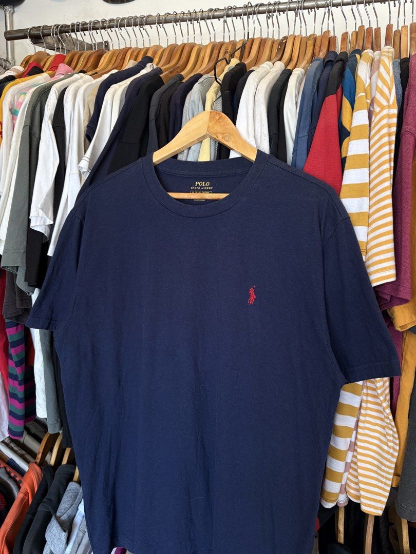 Ralph Lauren Basic logo tee (Category: Formal Shirts) located in General Santos City (Dadiangas). Submitted by scrtshp (Listing ID 1460532395, Image 2). Description: 23x28.5 Size XL actual, Size L on tag no issue/In excellent condition washed & ready to wear.