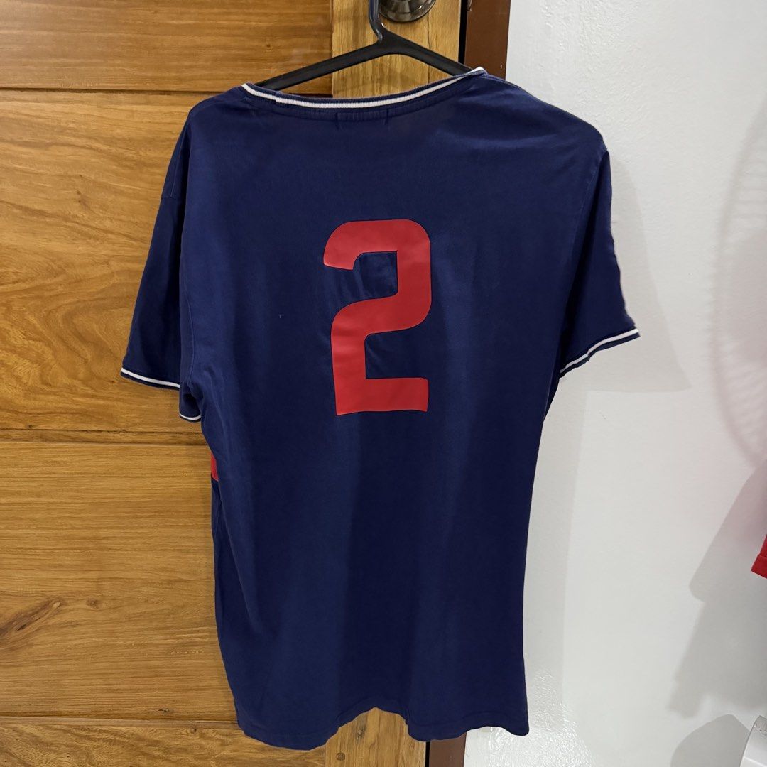 Ralph Lauren T Shirt (Category: Tshirts & Polo Shirts ) located in Naga. Submitted by oldthangs13 (Listing ID 1460689772, Image 3). Description: Ralph Lauren T Shirt Size: Small on Tag Dimes: 20x28 Condition: 8/10 Issue: White Stain on “O” letter (see on last pic) Authentic .