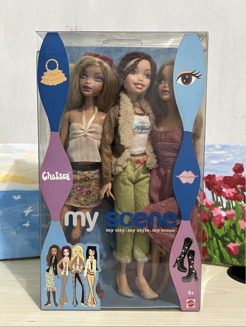 Rare My Scene (Take all) (Category: Vintage Collectibles) located in Valenzuela. Submitted by ellapsl (Listing ID 1460555286, Image 1). Description: One of my RARE barbie collections (2000s) ˚°❀⋆ 🌷✨🩰 DM me who are interested and SURE buyer. NON refundanble. Mode of payment: GCASH or PAYMAYA.