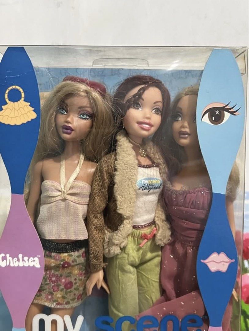 Rare My Scene (Take all) (Category: Vintage Collectibles) located in Valenzuela. Submitted by ellapsl (Listing ID 1460555286, Image 2). Description: One of my RARE barbie collections (2000s) ˚°❀⋆ 🌷✨🩰 DM me who are interested and SURE buyer. NON refundanble. Mode of payment: GCASH or PAYMAYA.