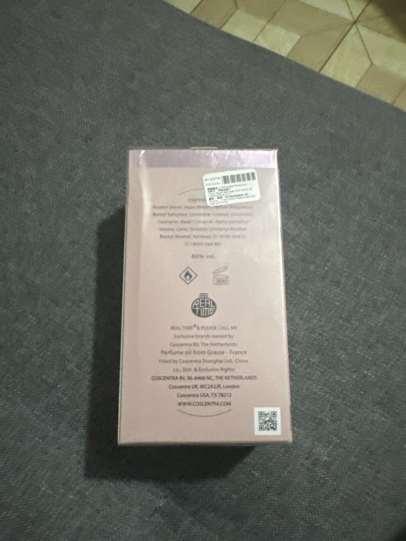 Real Time Eau de Parfum 100ml (Category: Fragrance & Deodorants) located in Manila. Submitted by declutterwithmix (Listing ID 1460630618, Image 2). Description: - Real Time Eau de Parfum - 100ml bottle - "Please Call Me" design - Scent notes: Nicotiana, Damascena, Aqua, and more - Ideal for gifting or personal use UNOPENED srp: 1,320 u can dm for more pics or questions still nego! .