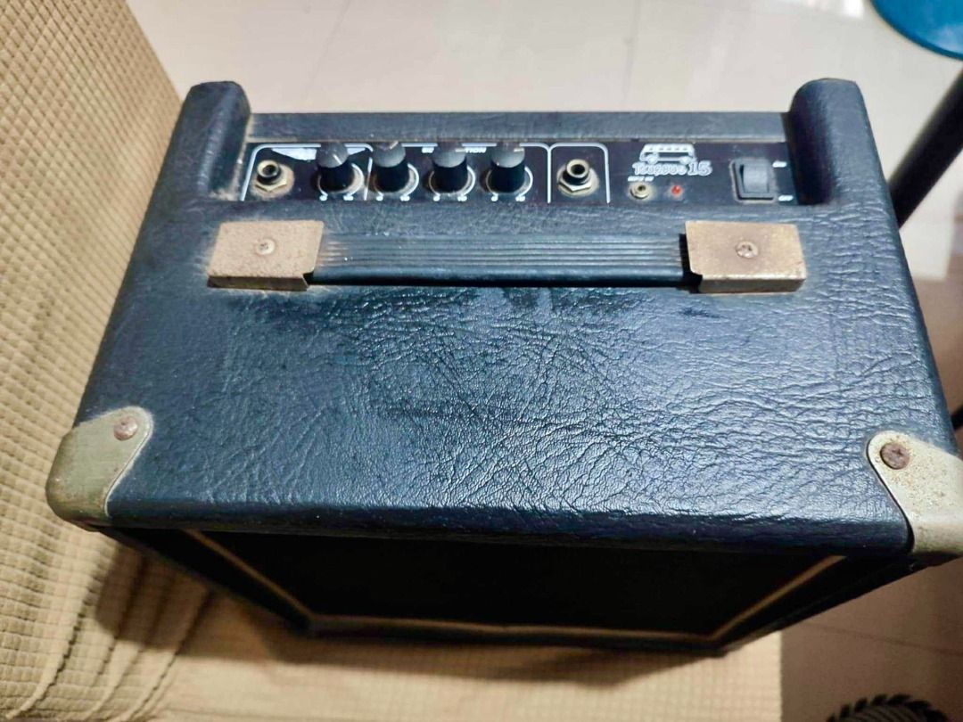 RJ Stingray 5-String bass with Ashdown bass amp set (Category: Musical Instruments) located in Manila. Submitted by youngwolf_f7b299 (Listing ID 1460701095, Image 2). Description: RJ Stingray 5 stringed bass with Ashdown bass amp Bass: Active bass so needs 9V battery *fret wrap/string muter not included RFS: decluttering.