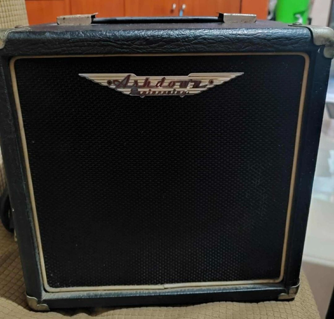 RJ Stingray 5-String bass with Ashdown bass amp set (Category: Musical Instruments) located in Manila. Submitted by youngwolf_f7b299 (Listing ID 1460701095, Image 3). Description: RJ Stingray 5 stringed bass with Ashdown bass amp Bass: Active bass so needs 9V battery *fret wrap/string muter not included RFS: decluttering.