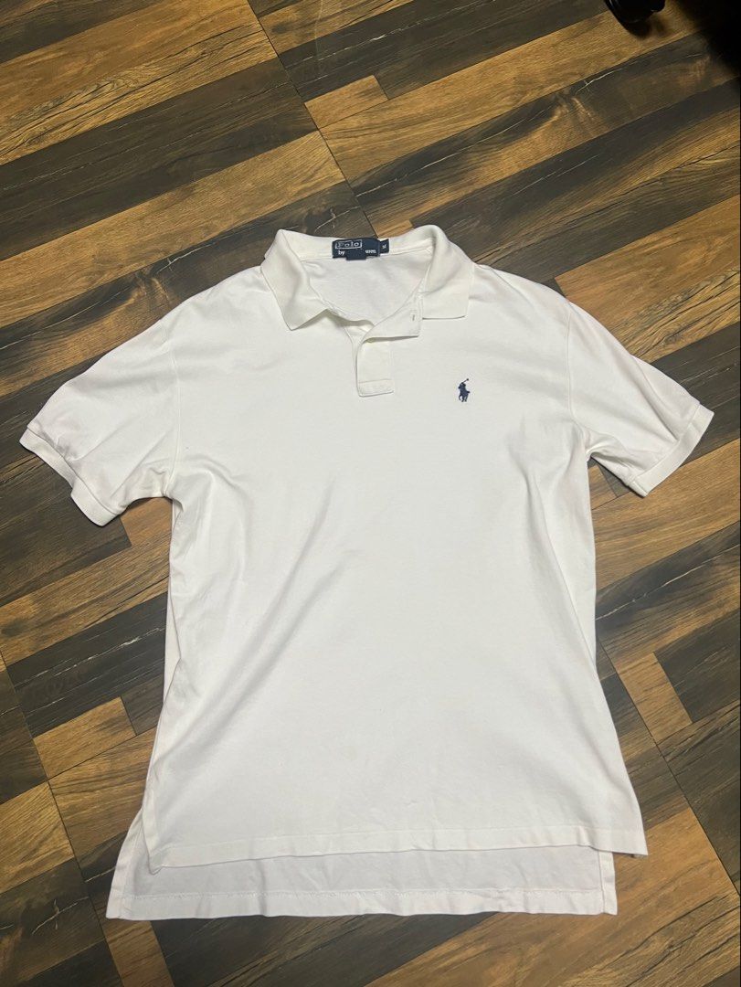 RL polo white shirt (Category: Tshirts & Polo Shirts ) located in Masinloc. Submitted by curatedrock (Listing ID 1460645093, Image 1). Description: Dimension 23x27|29 Medium on tag Excellent condition .