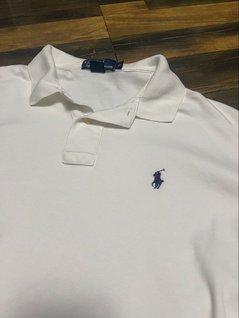RL polo white shirt (Category: Tshirts & Polo Shirts ) located in Masinloc. Submitted by curatedrock (Listing ID 1460645093, Image 2). Description: Dimension 23x27|29 Medium on tag Excellent condition .