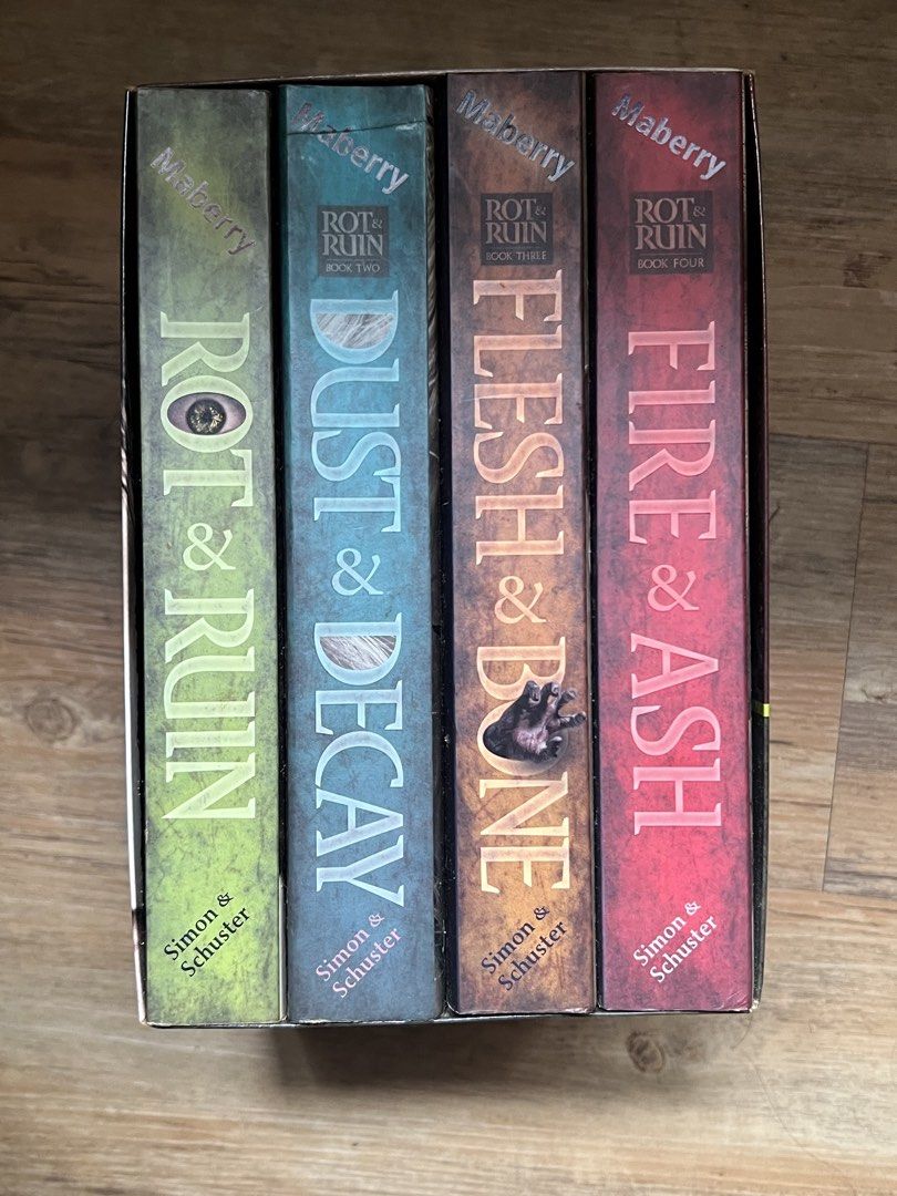 Rot and Ruin series (4 books) (Category: Storybooks) located in Manila. Submitted by shinae40 (Listing ID 1460568338, Image 2). Description: Please note that I can only offer delivery thru grab or lalamove since I have a full time job. Mode of payment can be thru gcash, maya or bank transfer via instapay. All books are authentic copies..