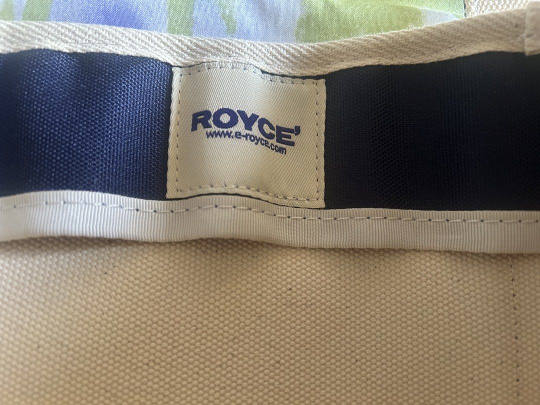 Royce Canvas Large Shopping / Tote Bag (Category: Tote Bags) located in Binan City. Submitted by impulsebuyer12 (Listing ID 1460549462, Image 3). Description: Size is 21.5” x 14.5” x 6” From Royce .
