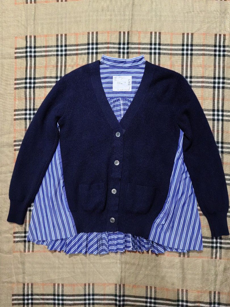 SACAI (Category: Coats, Jackets and Outerwear) located in Baguio. Submitted by curated_luxe_brandeds (Listing ID 1460663506, Image 1). Description: SACAI DIMENSION: L24-25 X W19 FITS MEDIUM TO LARGE WOMENS SIZE 2 ON TAG SEE PICS FOR DETAILS EXCELLENT CONDITION COLOR MAY VARY DUE TO LIGHTING MOP BDO /GCASH NO COD /COP FB PAGE /CAROUSELL : curated_luxe_brandeds FACEBOOK SELLING ACCOUNT : Esteph Colpita SA PHYSICAL STORE :STALL 324A THIRD FLOOR SKYW