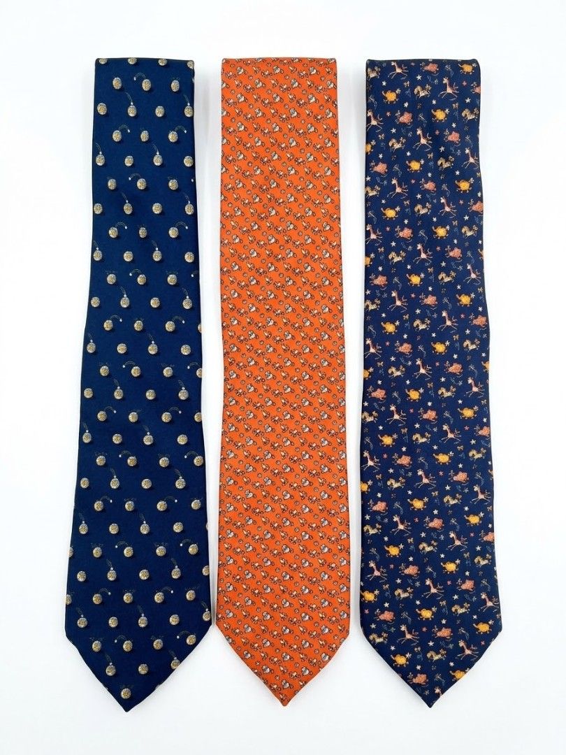 Salvatore Ferragamo ties (Category: Ties) located in Dumaguete. Submitted by elegant.soles (Listing ID 1460607528, Image 1). Description: 700 each 100% Authentic.