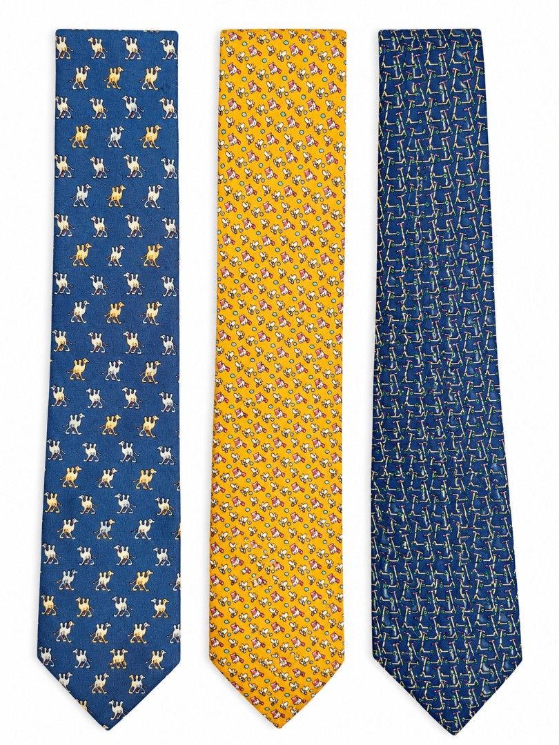 Salvatore Ferragamo ties (Category: Ties) located in Dumaguete. Submitted by elegant.soles (Listing ID 1460608075, Image 1). Description: 700 each 100%Authentic.