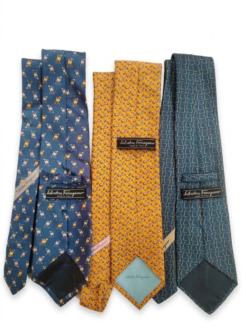 Salvatore Ferragamo ties (Category: Ties) located in Dumaguete. Submitted by elegant.soles (Listing ID 1460608075, Image 2). Description: 700 each 100%Authentic.