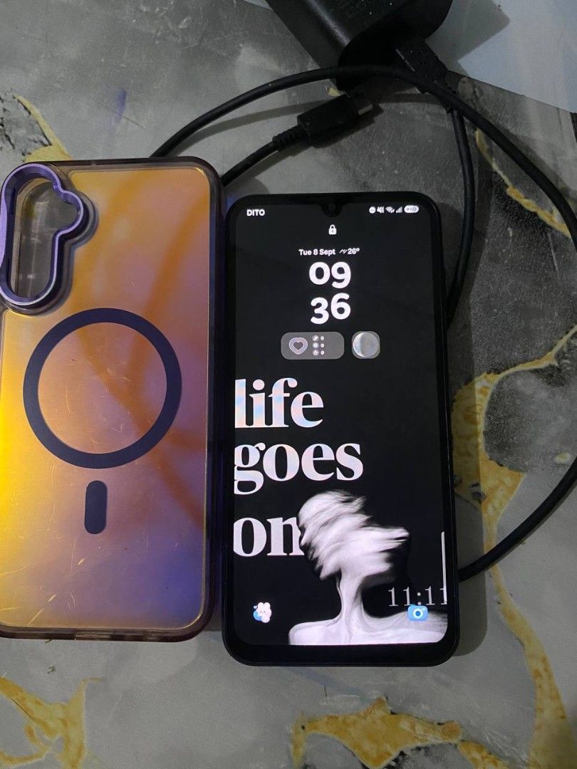 Samsung A15 (Category: Samsung) located in Manila. Submitted by minkyii (Listing ID 1460623509, Image 1). Description: Samsung A15 256gb 8gbram 5000mah free charger.