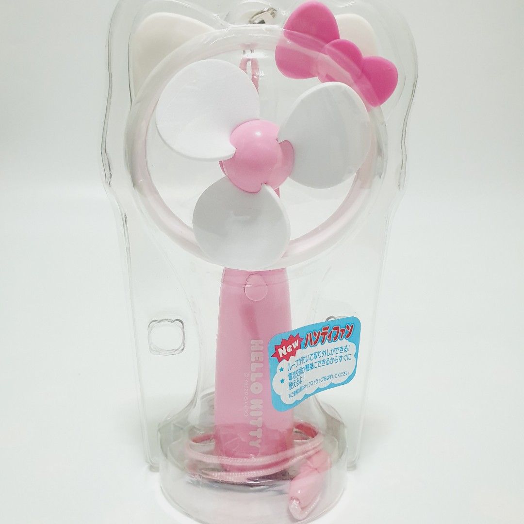 Sanrio Original Hello Kitty Handheld Fan (Category: Other Stationery & Craft) located in Taytay. Submitted by kyo.mono (Listing ID 1460650683, Image 1). Description: 💟Follow us on IG: kyo.mono for faster replies TikTok: kyo.mono_ for videos and review Brand new and sealed Auth from Japan Actual photo posted.