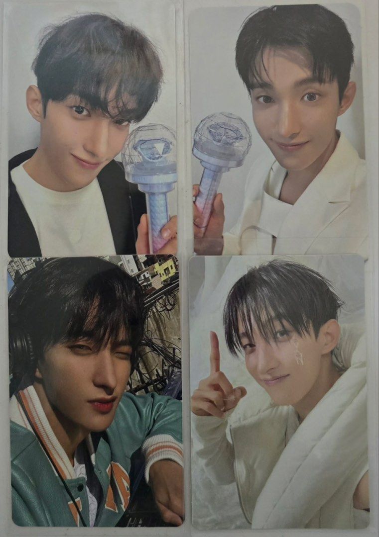 Seventeen DK PC Set (Category: K-Wave Merchandise) located in Cebu City. Submitted by riyaaaaa_ (Listing ID 1460589847, Image 1). Description: PHP 500 Set PAYO , Onhand Can ship the next day MOD : JNT Loc : Cebu X sensi , good condi DM if inch!.