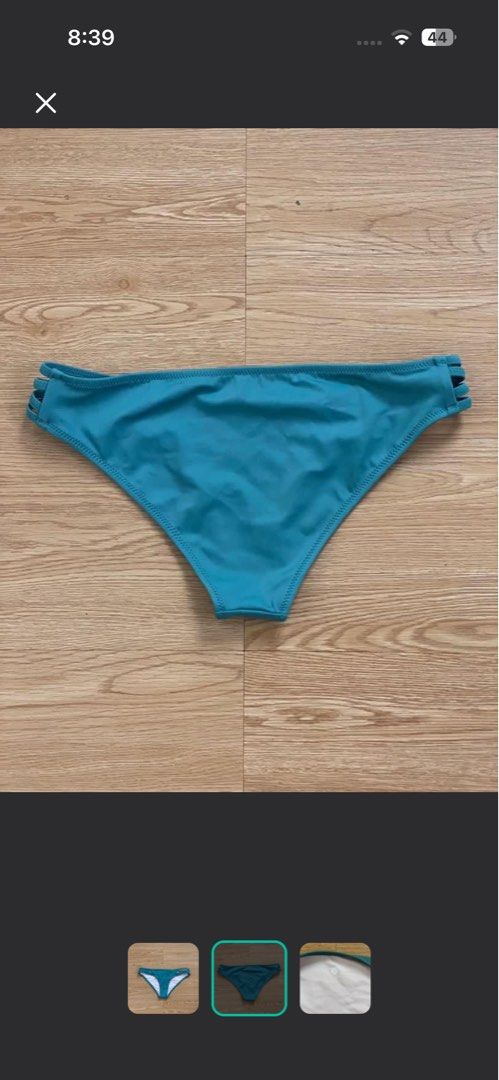 Shade & Shore & Uniqlo Bikini Bottoms (Category: Bikinis & Swimsuits) located in Binan City. Submitted by forgetmenot_ph (Listing ID 1460682815, Image 3). Description: - Two comfortable and stylish bikini bottoms perfect for beach trips or pool days. - Teal Shade & Shore bikini bottom, size XS. - Tropical print Uniqlo bikini bottom, size S. - Mix and match these pieces to create your unique swim style. - 175 for both!!! .