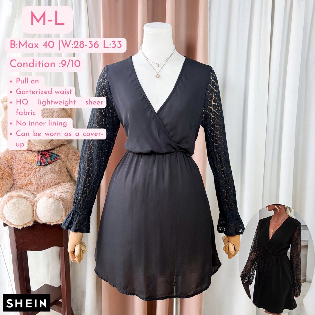 SHEIN Dress (Category: Dresses) located in General Trias. Submitted by Ashantyscollezion (Listing ID 1460693079, Image 1). Description: ✏️ 𝘒𝘪𝘯𝘥𝘭𝘺 𝘕𝘰𝘵𝘦: - 𝘗𝘭𝘦𝘢𝘴𝘦 𝘤𝘩𝘦𝘤𝘬 𝘢𝘭𝘭 𝘥𝘦𝘵𝘢𝘪𝘭𝘴 𝘪𝘯 𝘵𝘩𝘦 𝘤𝘢𝘱𝘵𝘪𝘰𝘯𝘴. - 𝘋𝘪𝘮𝘦𝘯𝘴𝘪𝘰𝘯𝘴 𝘢𝘭𝘳𝘦𝘢𝘥𝘺 𝘰𝘯 𝘵𝘩𝘦 𝘱𝘩𝘰𝘵𝘰. -𝘱𝘦𝘵𝘵𝘪𝘤𝘰𝘢𝘵, 𝘳𝘪𝘣𝘣𝘰𝘯 𝘢𝘯𝘥 𝘰𝘵𝘩𝘦𝘳 𝘴𝘵𝘺𝘭𝘪𝘯𝘨 𝘪𝘵𝘦𝘮𝘴 𝘢𝘳𝘦 𝘯𝘰𝘵 𝘪𝘯𝘤𝘭𝘶𝘥𝘦𝘥. 𝘍𝘰𝘳 𝘧𝘭𝘢𝘸𝘴 𝘢𝘯𝘥 𝘰𝘵𝘩𝘦𝘳 𝘪