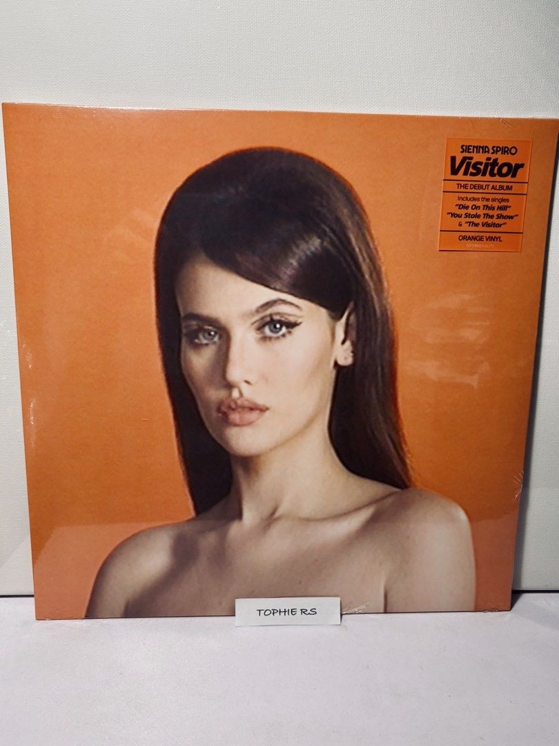 Sienna Spiro Visitor Vinyl LP Bnew Sealed (Category: Vinyls) located in Las Pinas. Submitted by tophiers (Listing ID 1460680055, Image 1). Description: SIENNA SPIRO Visitor Vinyl LP Record Pressed on Orange Vinyl Brand New / Sealed LP Php2,699 (net) Actual Photos Posted I Only Have 1 Piece of this Vinyl Item Loc: Las Pinas City Buyer Books for Grab or Lalamove Meet-Ups: Glorietta Makati On Sundays MOP: Cash/ Bpi/ Bdo/ Gcash Maraming Salamat Po!.