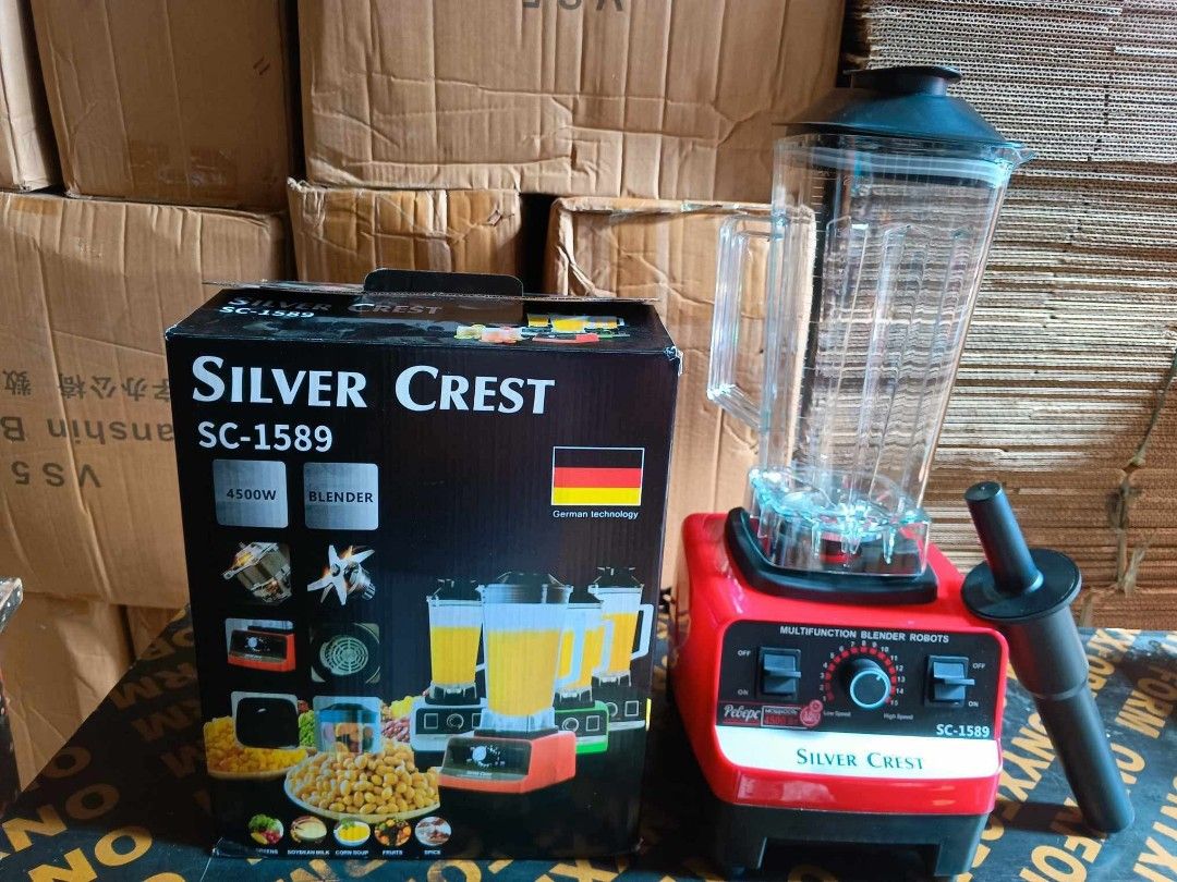 Silver crest blender (Category: Juicers, Blenders & Grinders) located in Manila. Submitted by mightycloud_1992 (Listing ID 1460609922, Image 3). Description: .