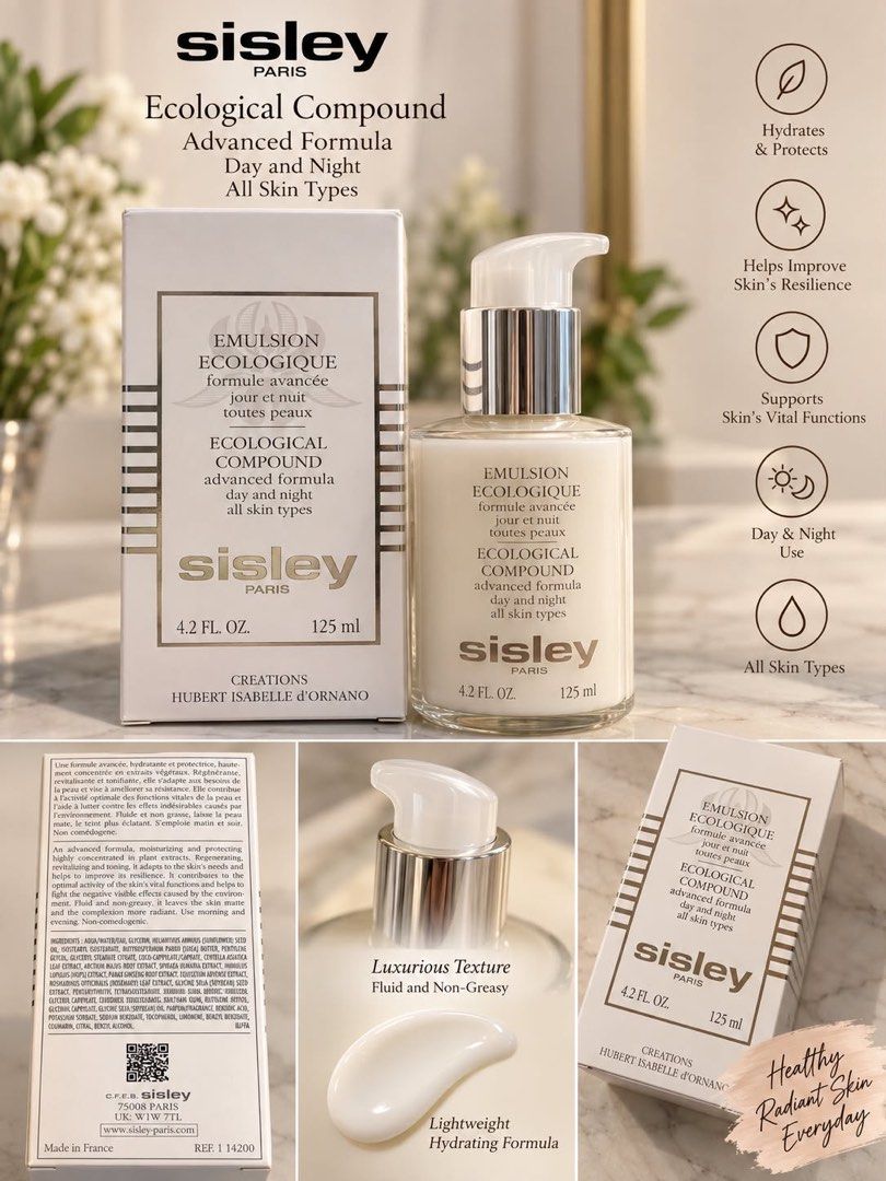 Sisley Emulsion super nice nito huhu (Category: Face Care) located in Bulacan. Submitted by karisma_noverra (Listing ID 1460651703, Image 2). Description: 17k to sa mall. I swear ito lang nakapagpakalma sa pimples ko 😭😭😭😭😭 .